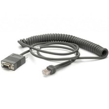 Zebra CBA-R71-C09ZAR 9ft Serial Data Transfer Cable RS232, DB9 FEMALE CONNECTOR picture