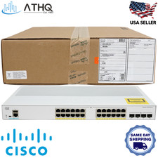 Cisco C1000-24P-4G-L 24-Port Gigabit PoE+ Managed Switch 195W 4x 1G SFP Refresh picture