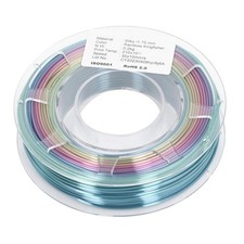 Silk Rainbow PLA Filament, 1.75mm, Colour Printer Filament, 3D Printer - 200G picture