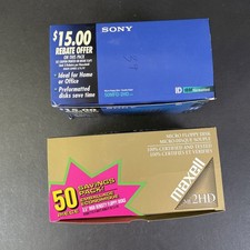 Maxwell MF2HD 3.5 Inch Floppy Discs One Pack Of 50 Sony MF2HD 39 Out Of 50 Opene picture