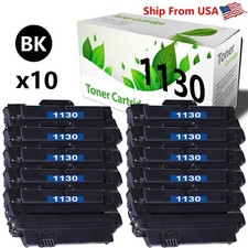 10PACK DELL 1130 Toner Cartridge Fit For Dell 1135 1135n Printer picture