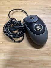 Vintage Logitech MX300 Optical Mouse Black/Silver Rare – Tested & Working picture