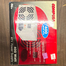 CompUSA ATX2Power400 400W ATX Power Supply 20-Pin 115/230V Low Noise picture