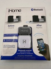 iHome Bluetooth Wireless Audio Receiver for Speakers and Headphones picture