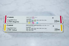 2 NEW OEM Canon C60,C65,C600,C650,C660,C700,C710 T01 MY Toner Cartridges picture