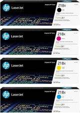 HP 218X High Yield Toner Cartridge Set ( W2180X, W2181X, W2182X, W2183X ) picture