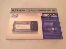 BELKIN N WIRELESS NOTEBOOK CARD MIMO ENHANCED SPEED AND COVERAGE picture