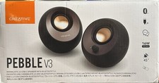 Creative Pebble V3, 2.0 USB-C Desktop Speakers, Bluetooth 5.0, Black picture
