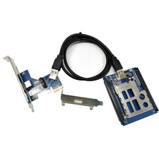 PCIe PCI express USB 2.0 To ExpressCard 34 mm 54 mm slot Adapter picture