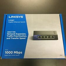 New Linksys SE3005 5-port Gigabit Ethernet Switch picture