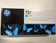 HP DesignJet 727 Cyan Ink Cartridge 300ml F9J76A for T930 T1530 T2530 picture