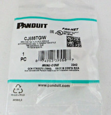Panduit CJ688TGIW Mini-com Mod Cat 6 Utp 8 Pos 8 Wire Univ picture