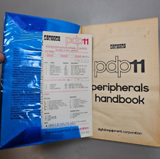 Vintage 1975 DEC Digitalpdp11 Peripherals Handbook w/ pdp11 Programming Card picture