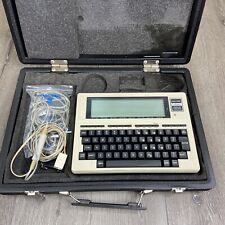 Vintage Radio Shack TRS-80 Model 100 Portable Computer with Case For Parts picture