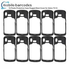 10-Packs New Protective Case Rugged Boot Cover for Zebra TC15 Lots USA picture