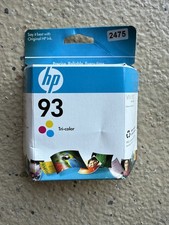 HP 93 Tri-Color Ink Cartridge C9361WN Genuine Factory Sealed New/ Ex. Aug 2010 picture