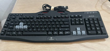 Logitech G105 Gaming Wired USB Keyboard Y-U0013 - Black / Red - TESTED & WORKING picture