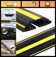 6.5ft Heavy Duty Cable Protector Cord Cover - PVC Duct for Home, Office & Outdoo picture