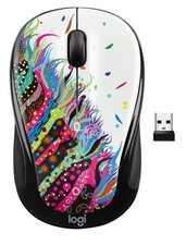 Logitech M325s Wireless Mouse Web Scrolling PC / MAC / Laptop Celebration Black picture