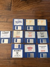 Atari ST Games LOT Karate Kid Slaygon StarRay Technn Cop Super Cycle picture