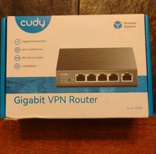 CUDY R700 Gigabit VPN Router Up to 4 Gigabit WAN Ports G1N picture