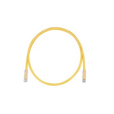 2 ft Panduit UTPSP2YLY 24 AWG Copper Cat 6 UTP Patch Cord Yellow picture