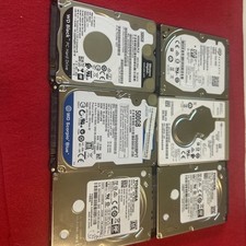 6- 500 GB 2.5”  Sata  Hard Drives Tested picture
