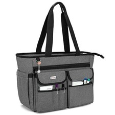 Nurse Tote Bag With Bottom Padded Pad Nurse Bags And Totes For Work With Separat picture