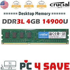 Crucial 4GB DDR3L 1866 MHz PC3L-14900U / Desktop Memory Unbuffered UDIMM 1RX8 picture