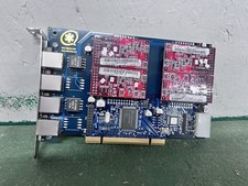WILDCARD DIGIUM TDM410 TDM 410 4-PORT CARD PCI RJ-11 S110M ASTERISK picture