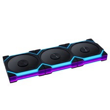 Lian Li UNI FAN SL Flex 120mm ARGB Fan 3 Pack Controller Included Black 12SL1F3B picture