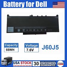 J60J5 Laptop Battery For Dell Latitude E7270 E7470 Series R1V85 451-BBSX 451 US picture
