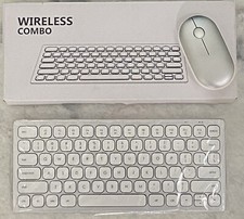 Wireless Keyboard and Mouse Combo, WisFox 2.4GHz Ergonomic USB Keyboard  picture