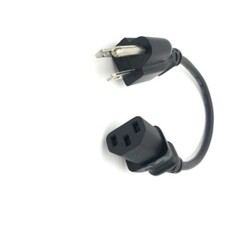 1 Ft Power Supply Cord Cable Plug for MICROSOFT XBOX 360 BRICK CHARGER ADAPTER picture