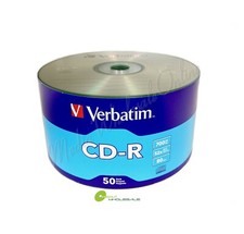 300 VERBATIM Blank 52X CD-R CDR Branded Lago 700MB Media Disc 97488 picture