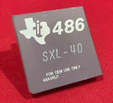 Texas Instruments 486 SXL-40 Processor CPU SXL40 (Pull) TI-TI486SXL-40 picture