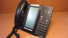 Mitel 5320 IP LCD Display IP VoIP Phone Black 56009501A W/ Stand & Handset picture