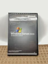 Microsoft Windows Server 2003 Enterprise x86 25 CAL RETAIL Commercial P72-00001 picture