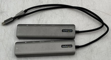 Lot of 2 StarTech USB C Multiport Adapter for USB-C Laptop/Tablet DKT30CHSDPD1 picture