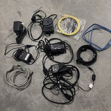 Lot of Assorted Computer Cables, Adapters, and Vintage Electronic Accessories picture