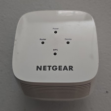 NETGEAR AC750 WiFi Range Extender EX3110 WPS Wireless 2.4GHz White picture