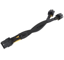 1PCS GPU PCIe 8 Pin Female to Dual 2X 8 Pin (6+2) Male PCI Express picture