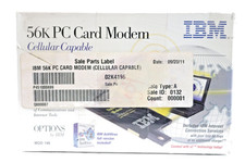 *NEW* IBM 56K PC Card Modem Cellular Capable 02K4196 XJACK PCMCIA - SEALED picture