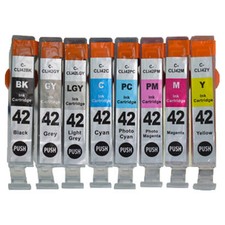 Combo 8-PACK CLI42 Ink Cartridges Set for Canon PIXMA PRO-100 picture
