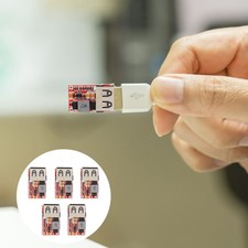 5Pcs Car USB Charging Module Dc-Dc Down Buck 5V 3A Red Pcb Durable picture