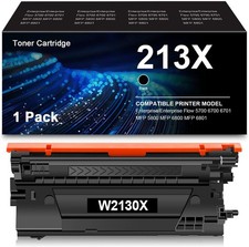 213X Toner Cartridge High Capacity HP 213A 213Y Chip LaserJet Enterprise 1-Set picture