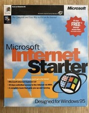 Vintage Microsoft Internet Starter Kit, IE 2.0, Windows 95. picture