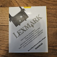 Lexmark Re-inking Ribbon Black typewriter 238x/239x 1040930 Brand New Sealed picture