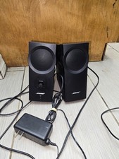 BOSE Companion 2 Multimedia Black Computer Speakers With AC Adapter used as is picture