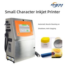 CIJ Inkjet Printer Fast Drying Ink Date QR Barcode Text picture